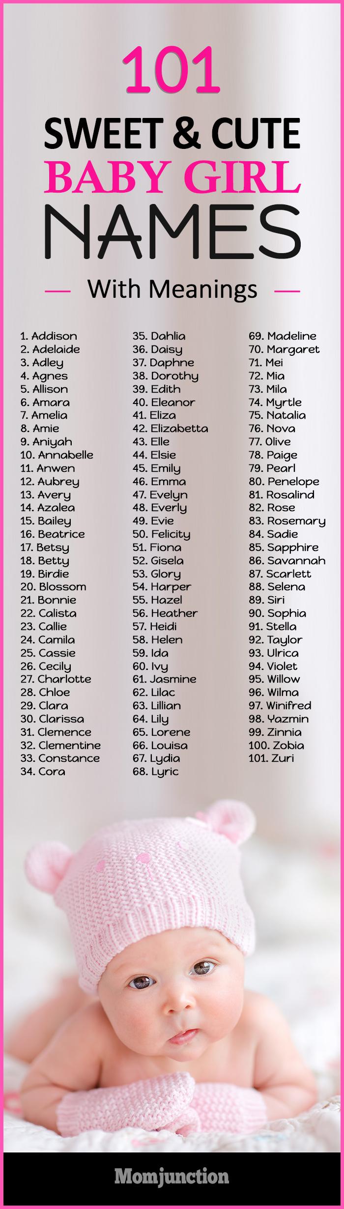 Nice Girl Names With Meaning