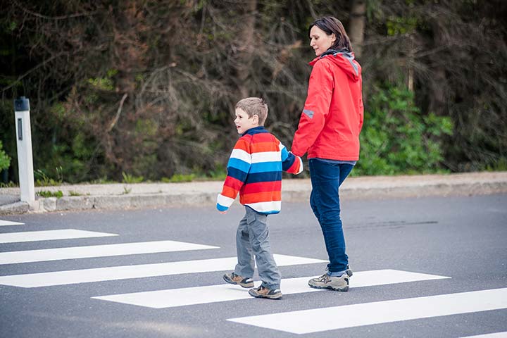Image result for children crossing the road