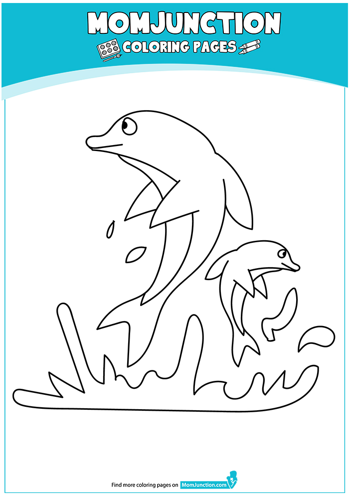 A-jumping-dolphin-16-a4.jpg (700×995) | Coloring pages, Dolphin