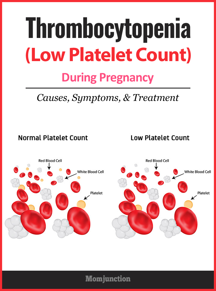What are the effects of a high blood platelet count?