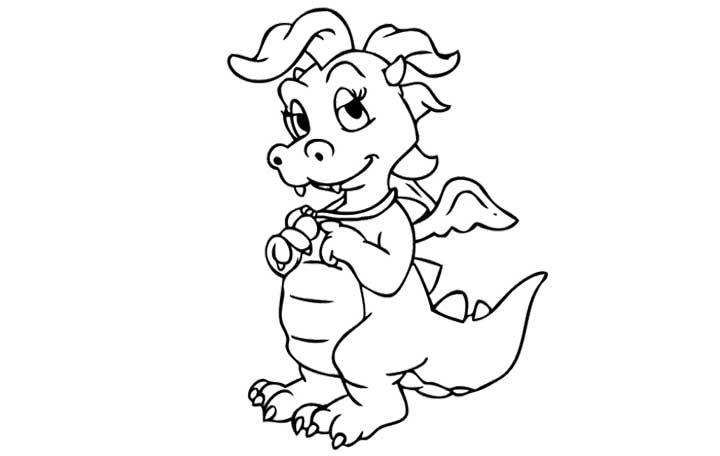 Dragon tales, Coloring pages, Color