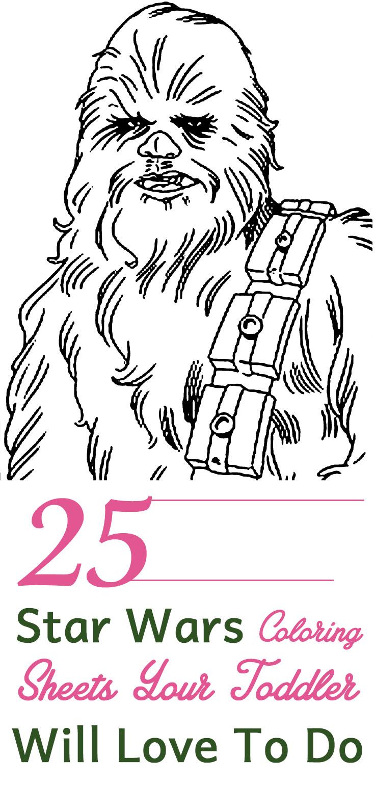 Top 25 Free Printable Star Wars Coloring Pages