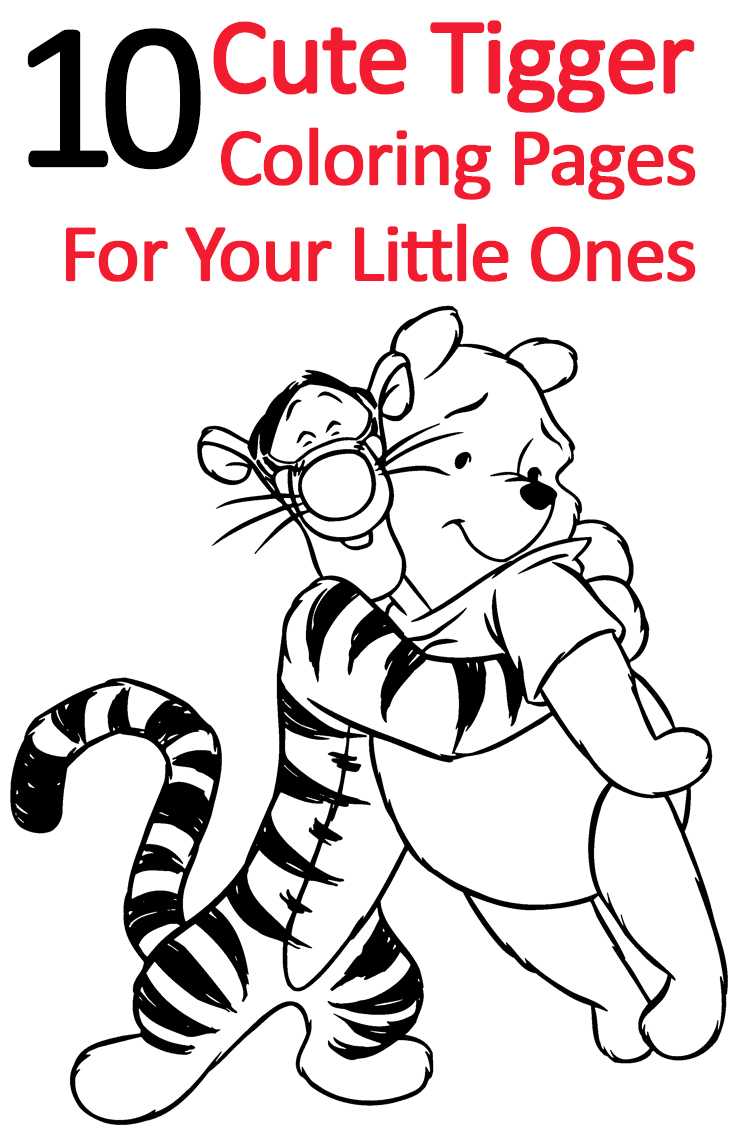 tigger coloring pages online - photo #28