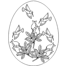 Top 25 Free Printable Easter Egg Coloring Pages Online Sheet