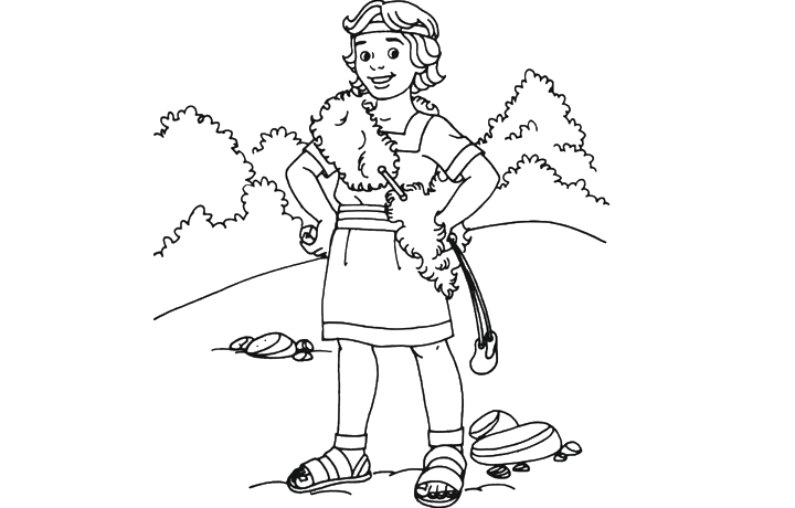 100 Ideas David Goliath Coloring Pages Emergingartspdx Page Toddlers
