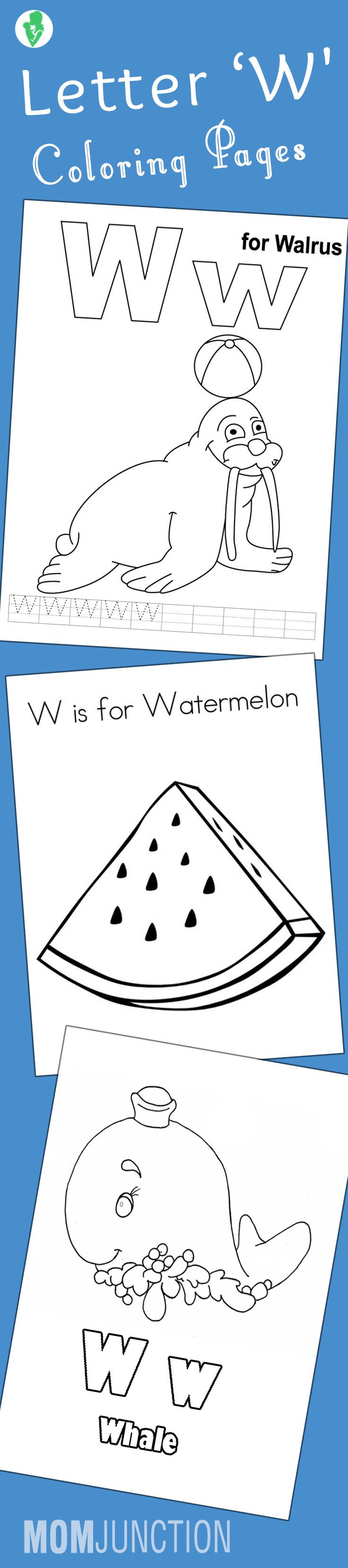 Worm Coloring Pages For Preschool W Is Size 1280x720 W Is For Walrus Worm Preschool Coloring Pages