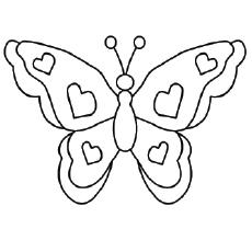 Top 50 Free Printable Butterfly Coloring Pages Online