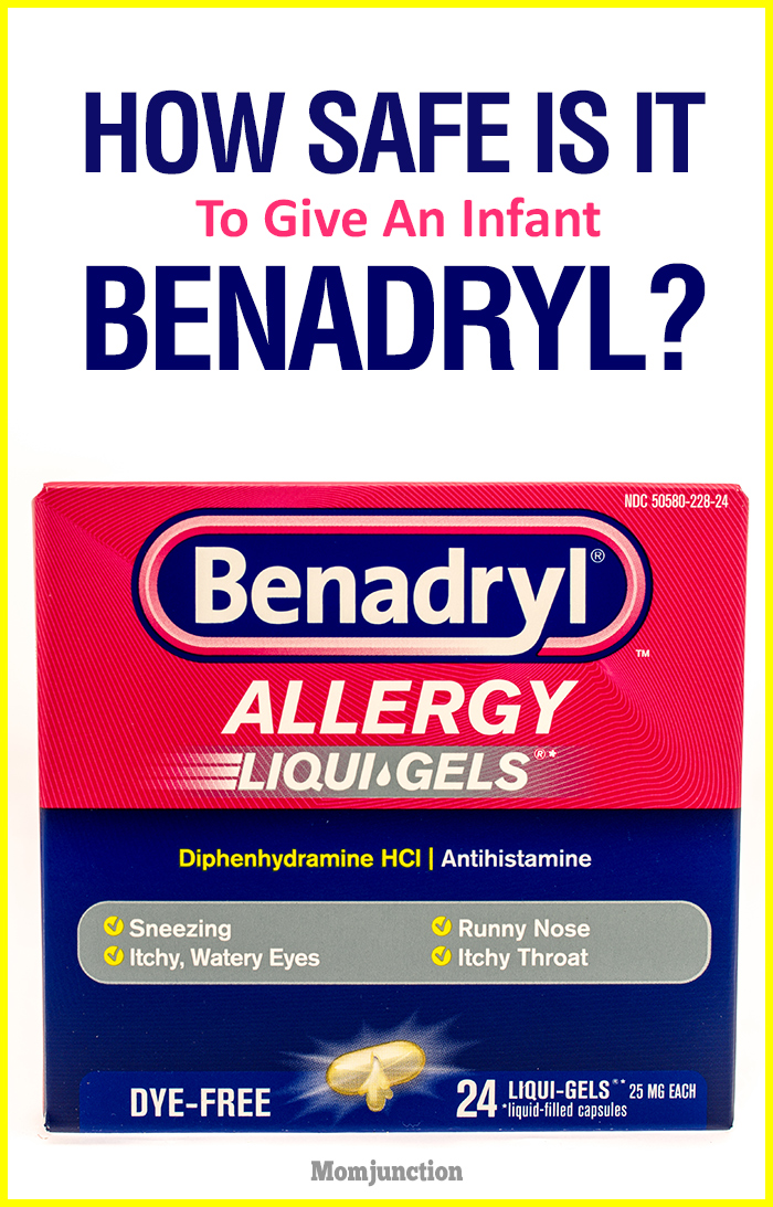 is benadryl for babies safe