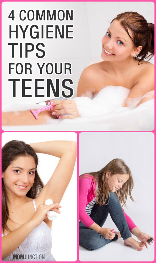 How do you teach personal hygiene to teenagers?