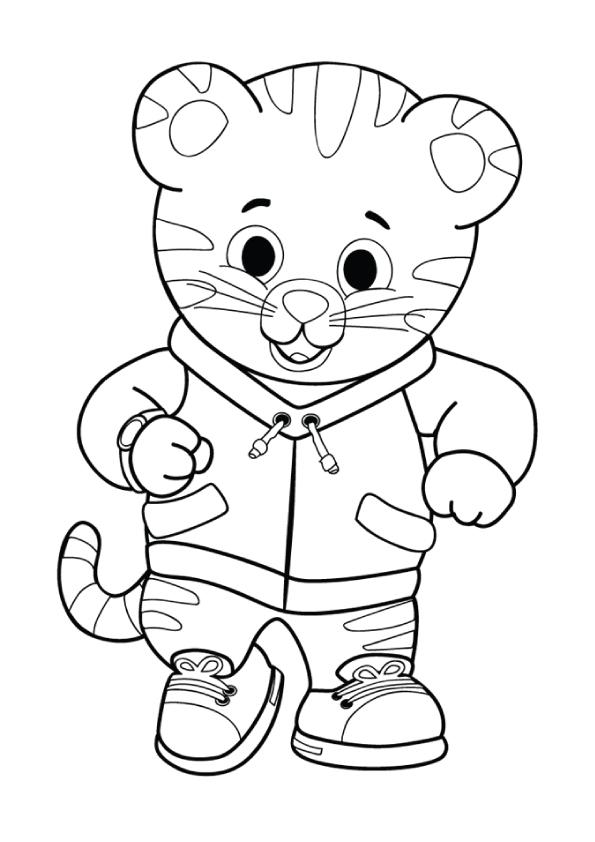 print coloring image - MomJunction | Daniel tiger's neighborhood ...