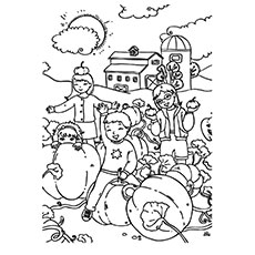 Top 25 Free Printable Pumpkin Coloring Pages Online Kids Playing