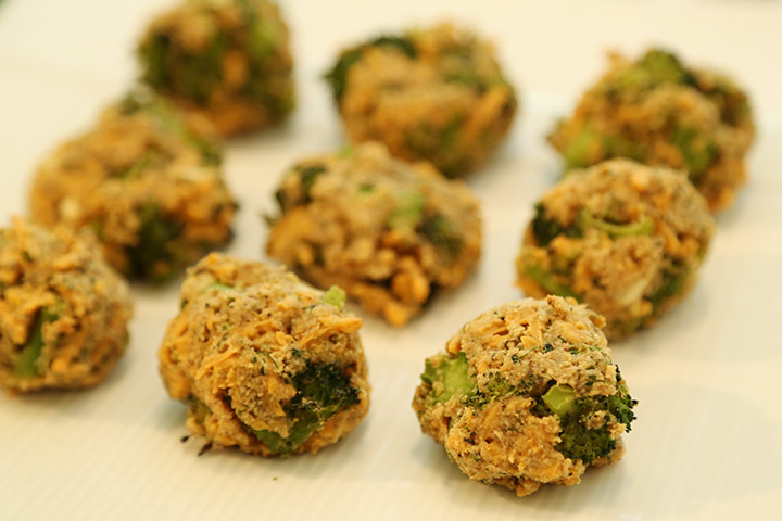 Broccoli And Cheddar Cheese Nuggets
