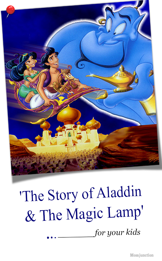 The Story Of Aladdin And The Magic Lamp For Kids