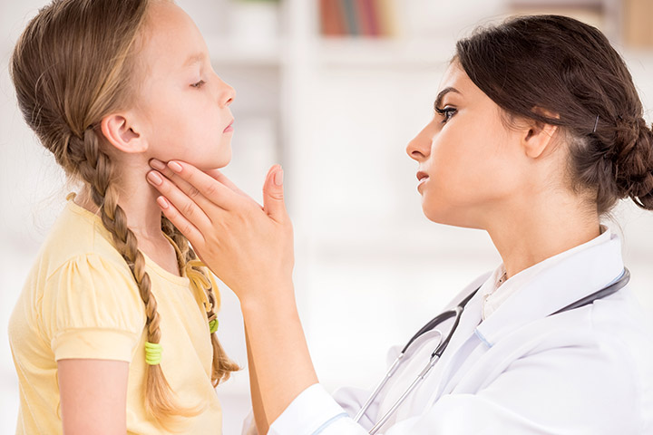 Image result for thyroid child with doctor