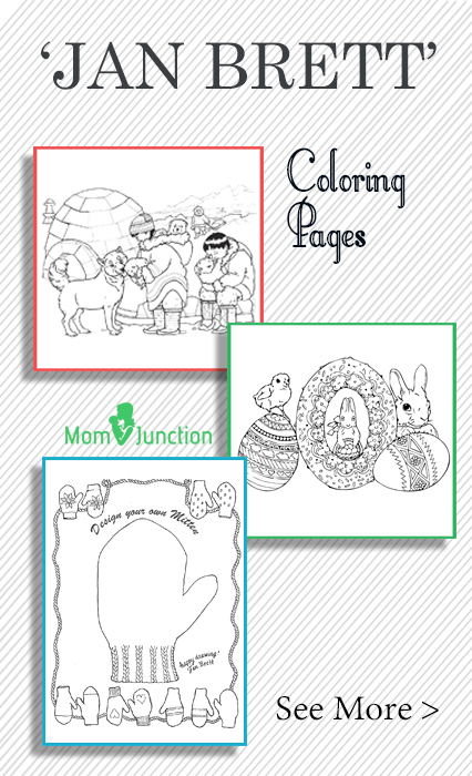 jan brett holiday coloring pages - photo #34