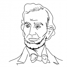 lincoln abraham coloring toddler