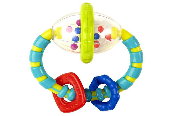 Bright Starts Grab and Spin Rattle