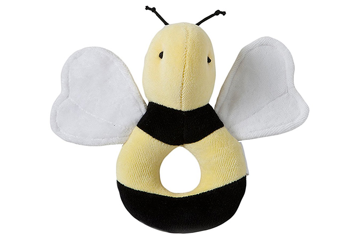 Burt's Bees Baby Loop Bee Rattle