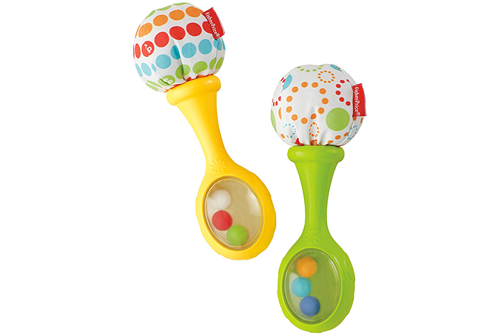 Fisher-Price Rattle and Rock Maracas Musical Toy