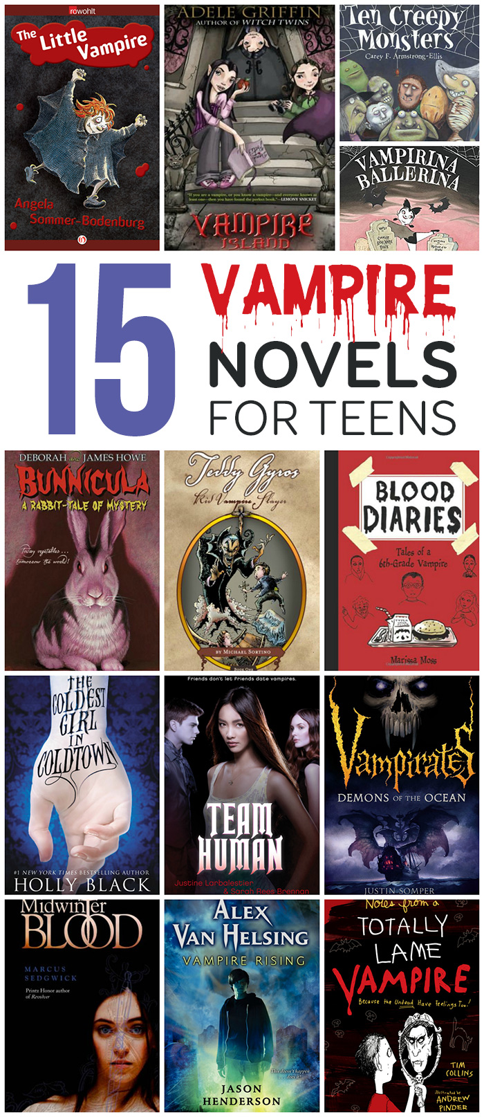 15 Top And Best Vampire Books For Teens