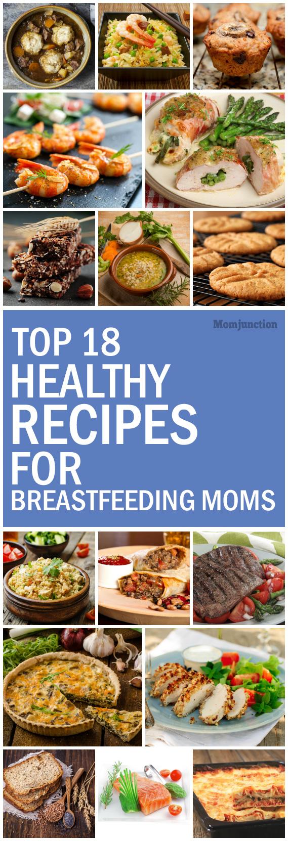 Top 18 Healthy Recipes For Breastfeeding Moms