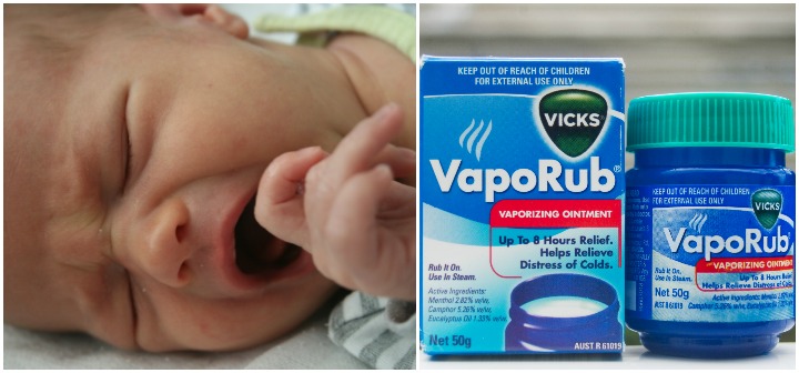 A Strict Warning About Using Vicks For Babies
