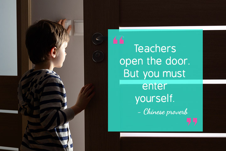 Teachers open the door