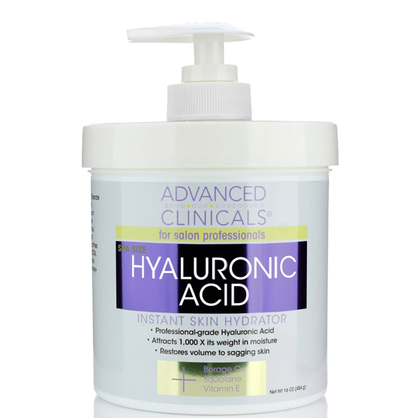 Advanced Clinicals Hyaluronic Acid Instant Skin Hydrator