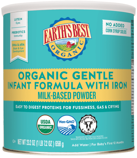Earth’s Best Organic Gentle Infant Powder Formula