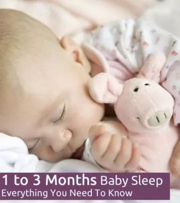 1 to 3 Months Baby Sleep - Everything You Need To Know