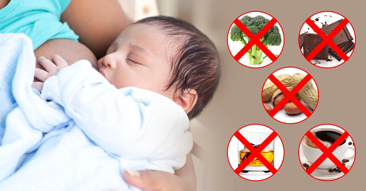 baby behavior while breastfeeding