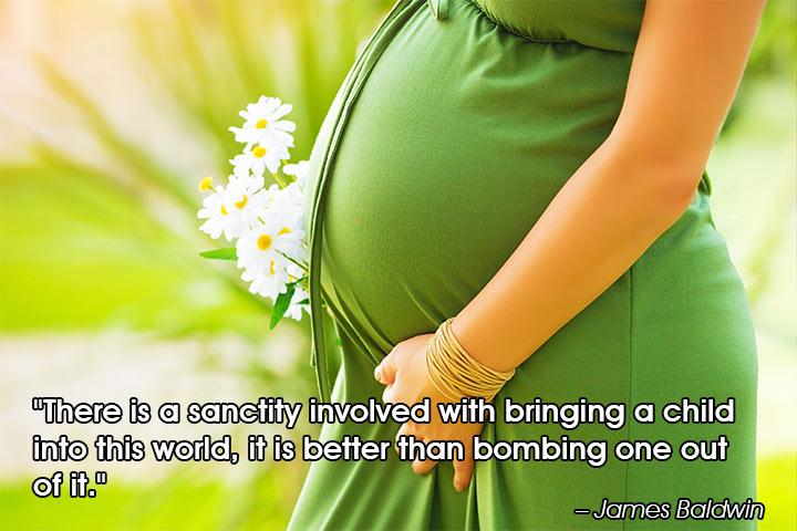 40 Beautiful And Inspirational Pregnancy Quotes And Sayings