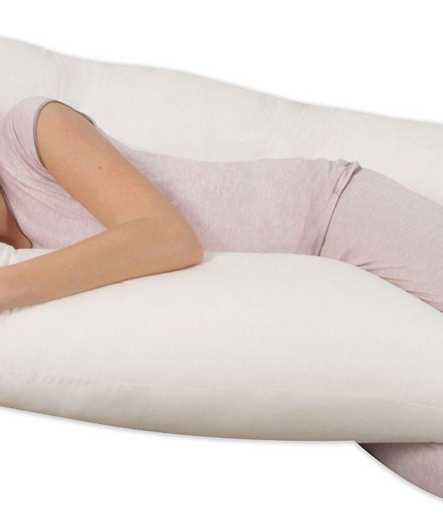 c shaped pregnancy pillow