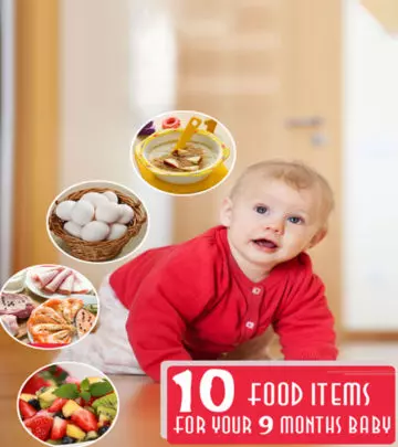 9th month baby food