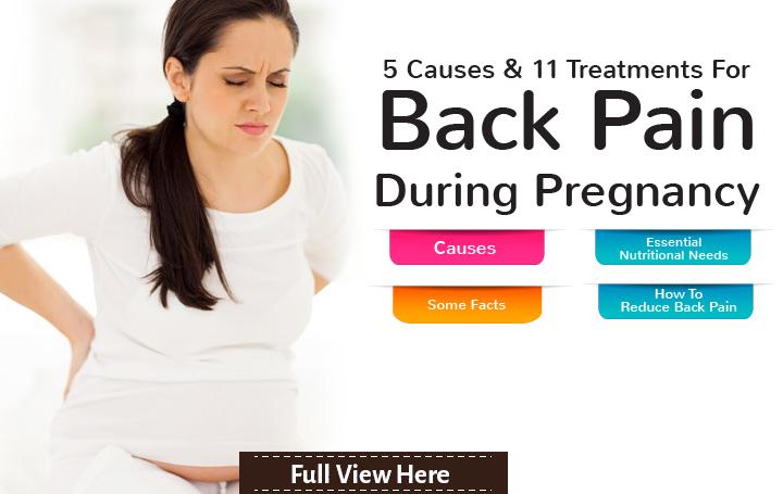 Back Pain During Pregnancy