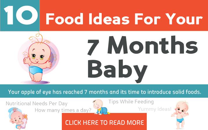 7th month baby food