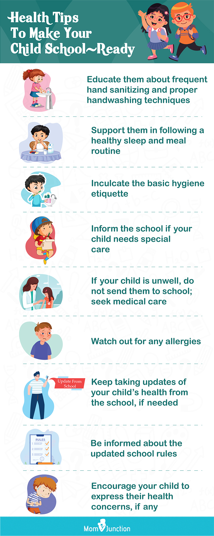 habits for kids to inculcate [infographic]