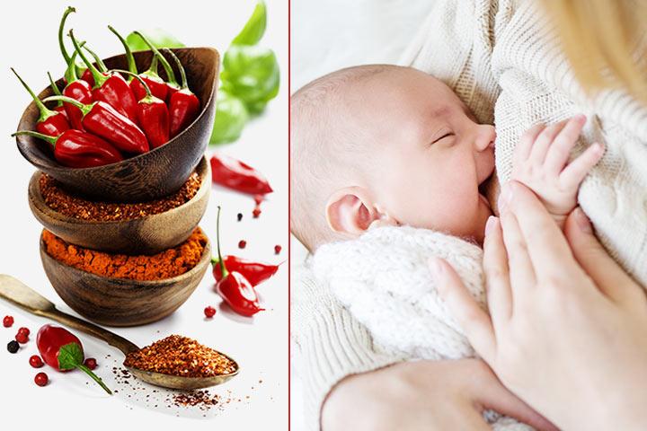 spicy food while breastfeeding