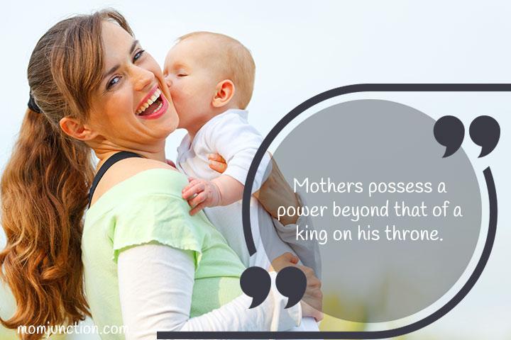 莫thers possess a power, quote for a mother's love