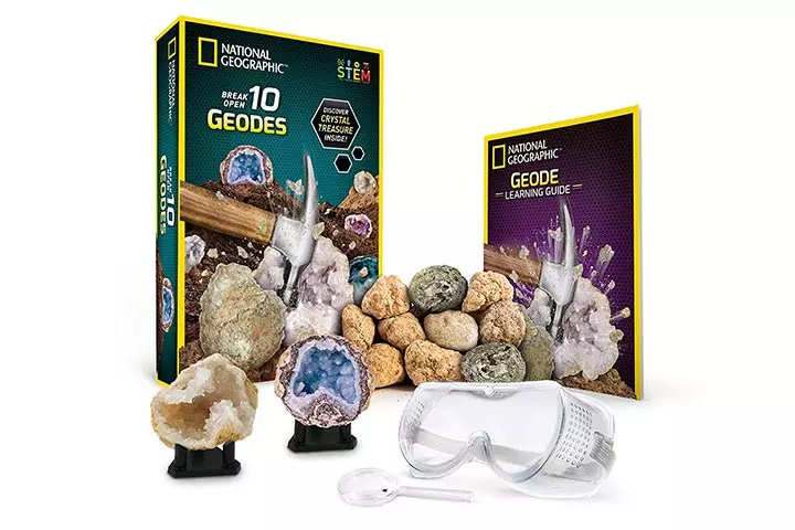 National Geographic Break Open 10 Premium Geodes