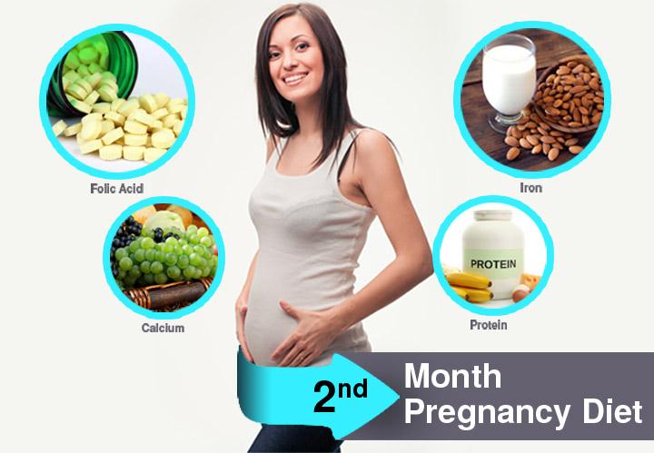 2 Month Pregnancy Diet Chart