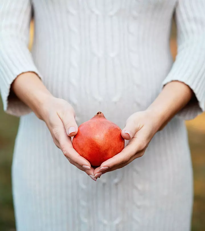 Pregnant Woman Showing Symptoms At Five Months