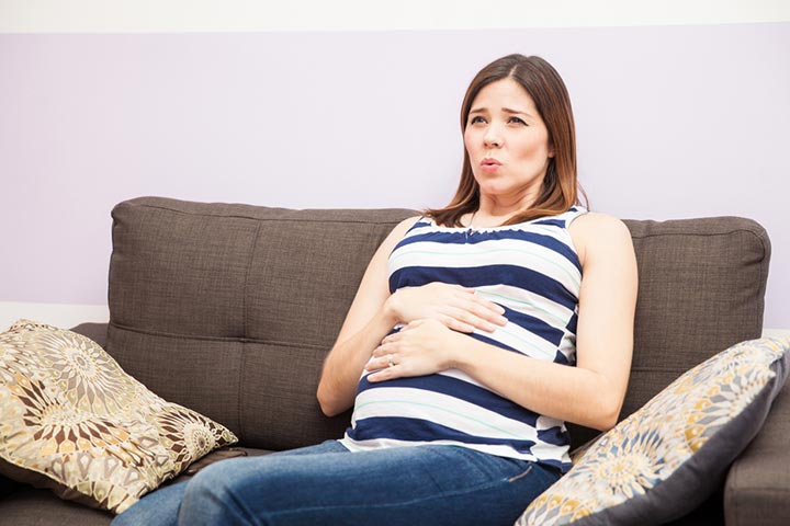 These contractions can lead to an uncomfortable feeling