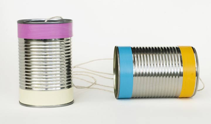 Tin can telephones, Tin can craft ideas for kids