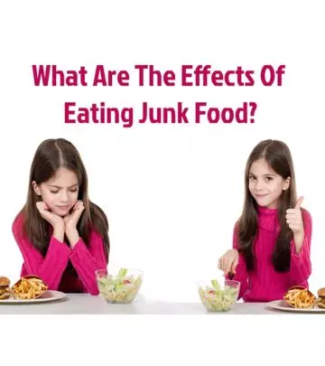 What Are The Effects Of Eating Junk Food In Kids