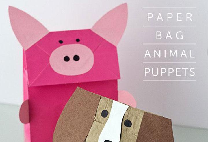 Puppets Made With Paper Bags Puppets Made With Paper Bags