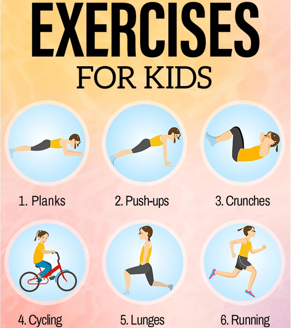 high knees exercise for kids