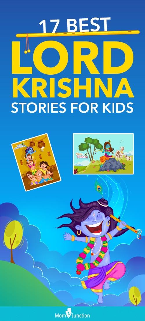 17 Best Lord Krishna Stories For Kids Lord krishna stories, Kids