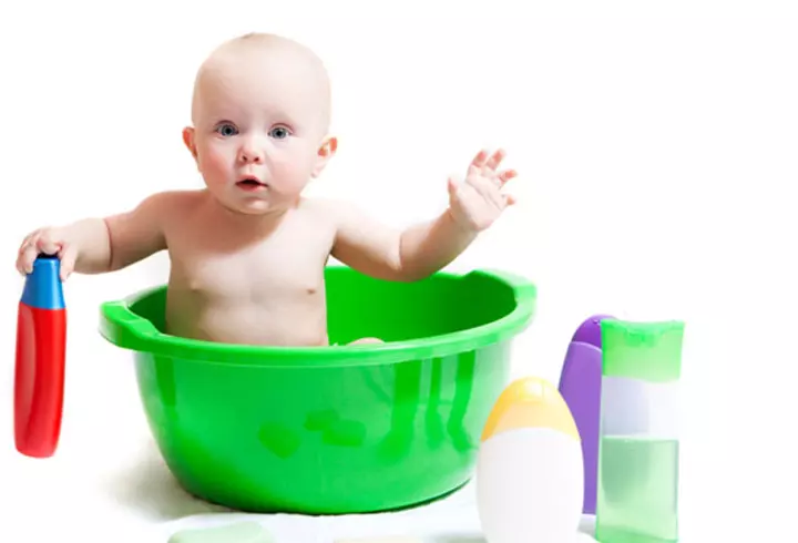 Bathing basics for newborn baby