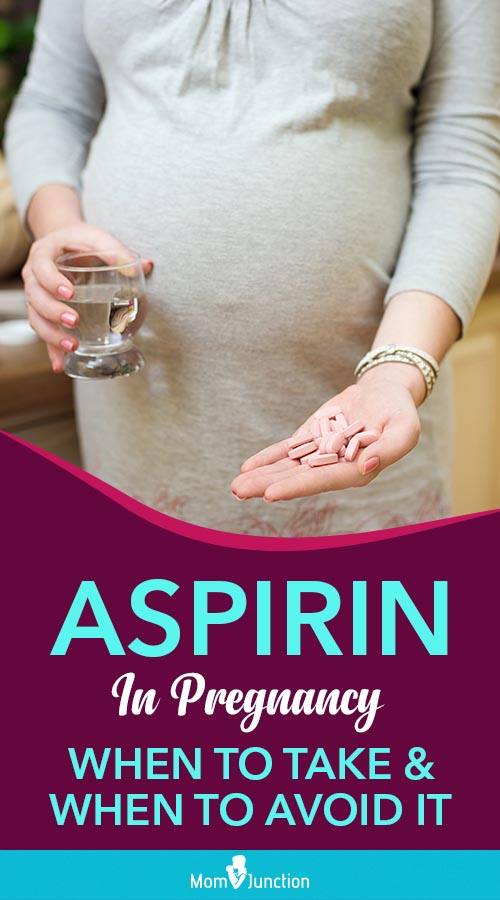 is it safe to take aspirin if you are pregnant